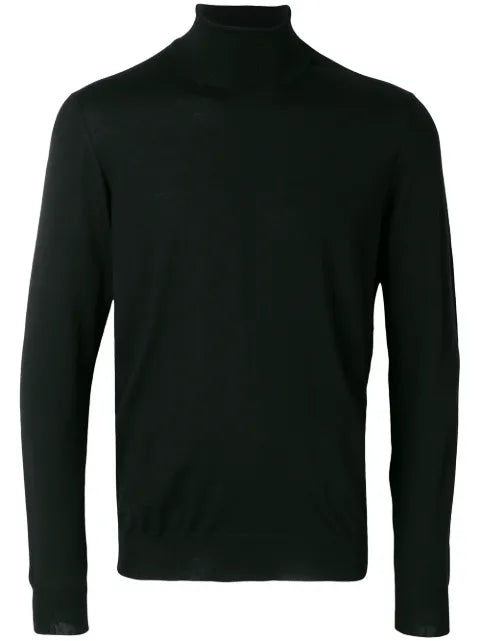 Drumohr fine-knit roll neck sweater
