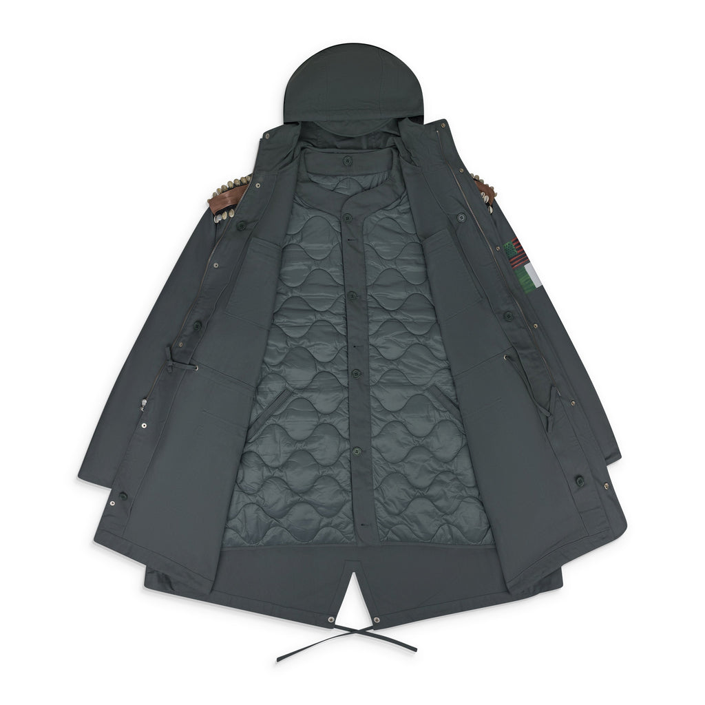 Army Green Cowrie Parka