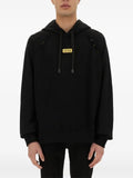 Versace Jeans Couture logo plaque hoodie