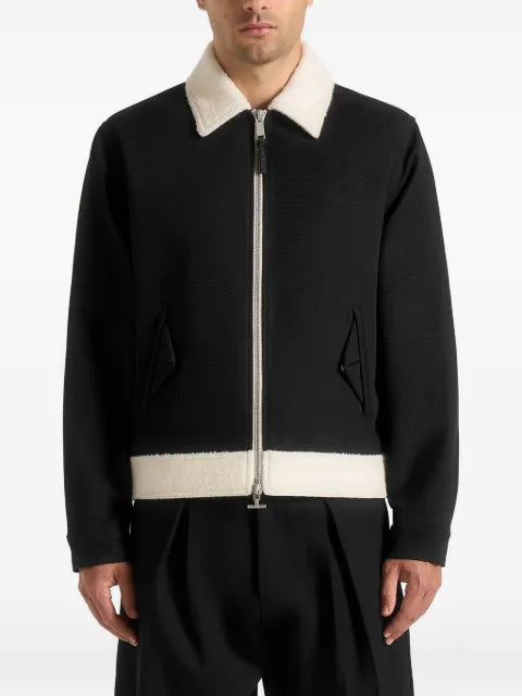 Manière De Voir Keith twill contrast jacket