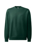 C.P. Company brushed and emerized diagonal fleece crewneck logo sweatshirt