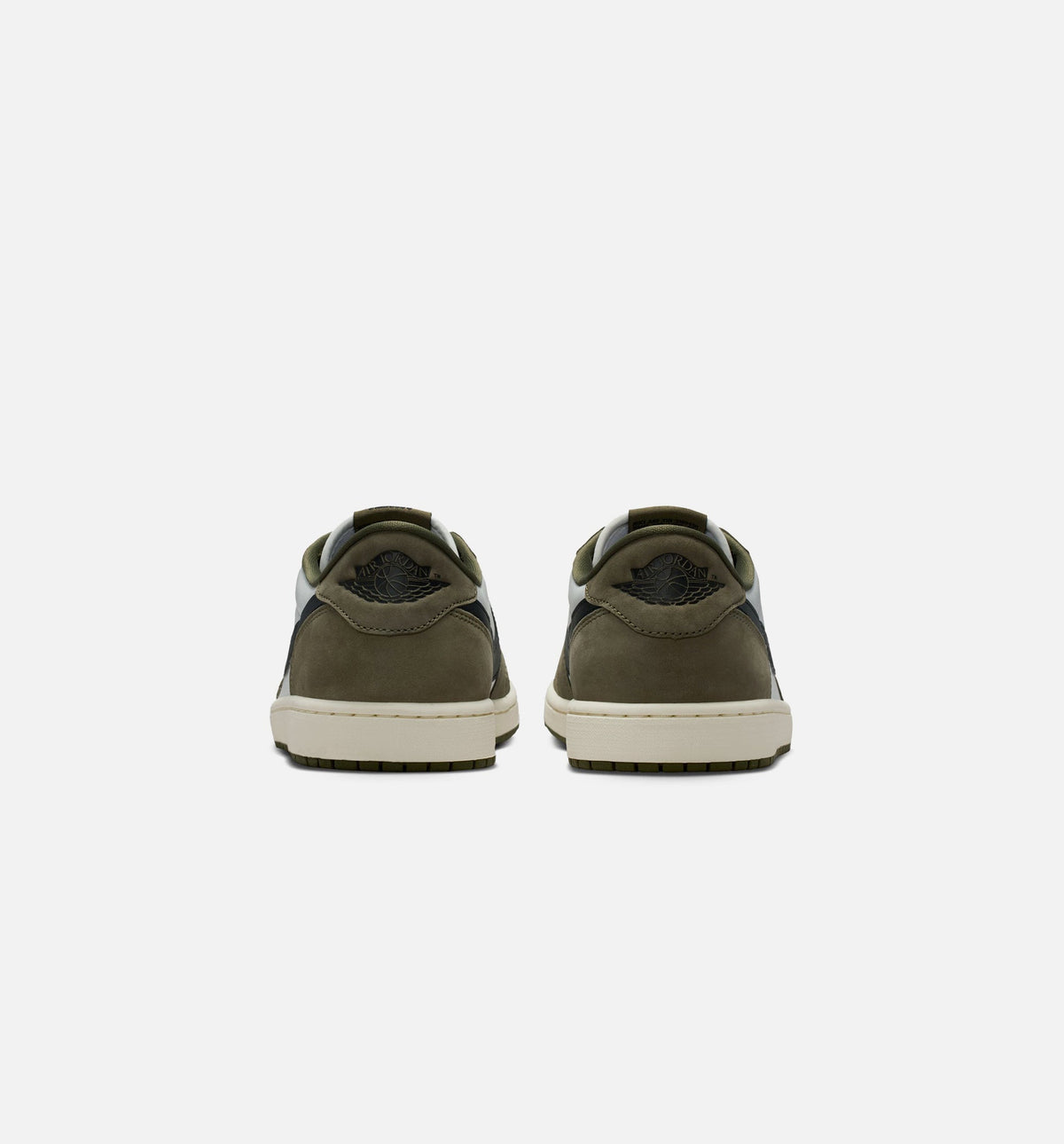 Air Jordan 1 Low OG Men's Lifestyle Shoe – Medium Olive / Black / Summit White / Sail