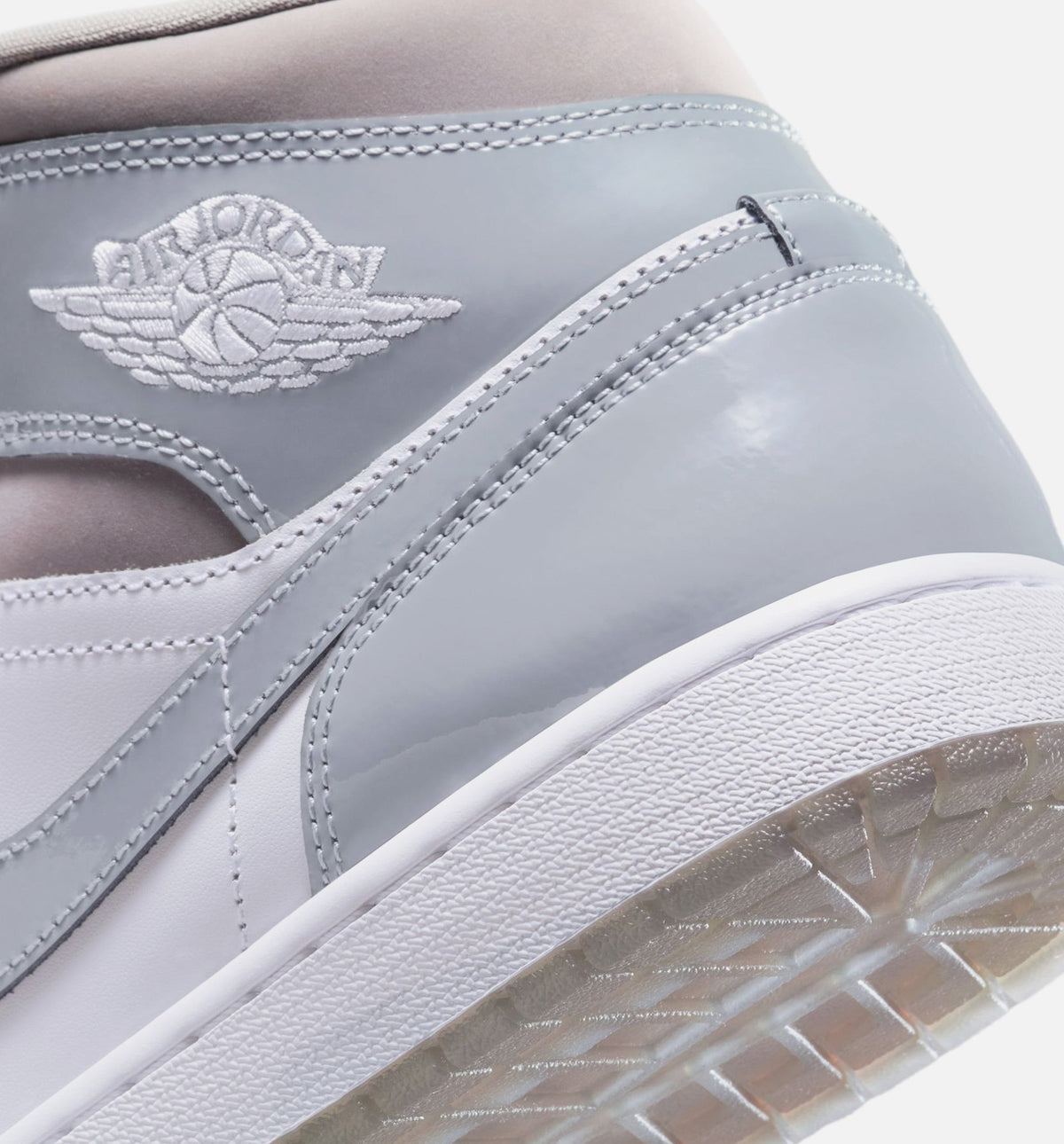 Air Jordan 1 Mid SE Cool Grey Men's Lifestyle Shoes - Cool Grey/Medium Grey