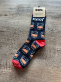 Neat Bourbon Whiskey Rocks Glass Socks