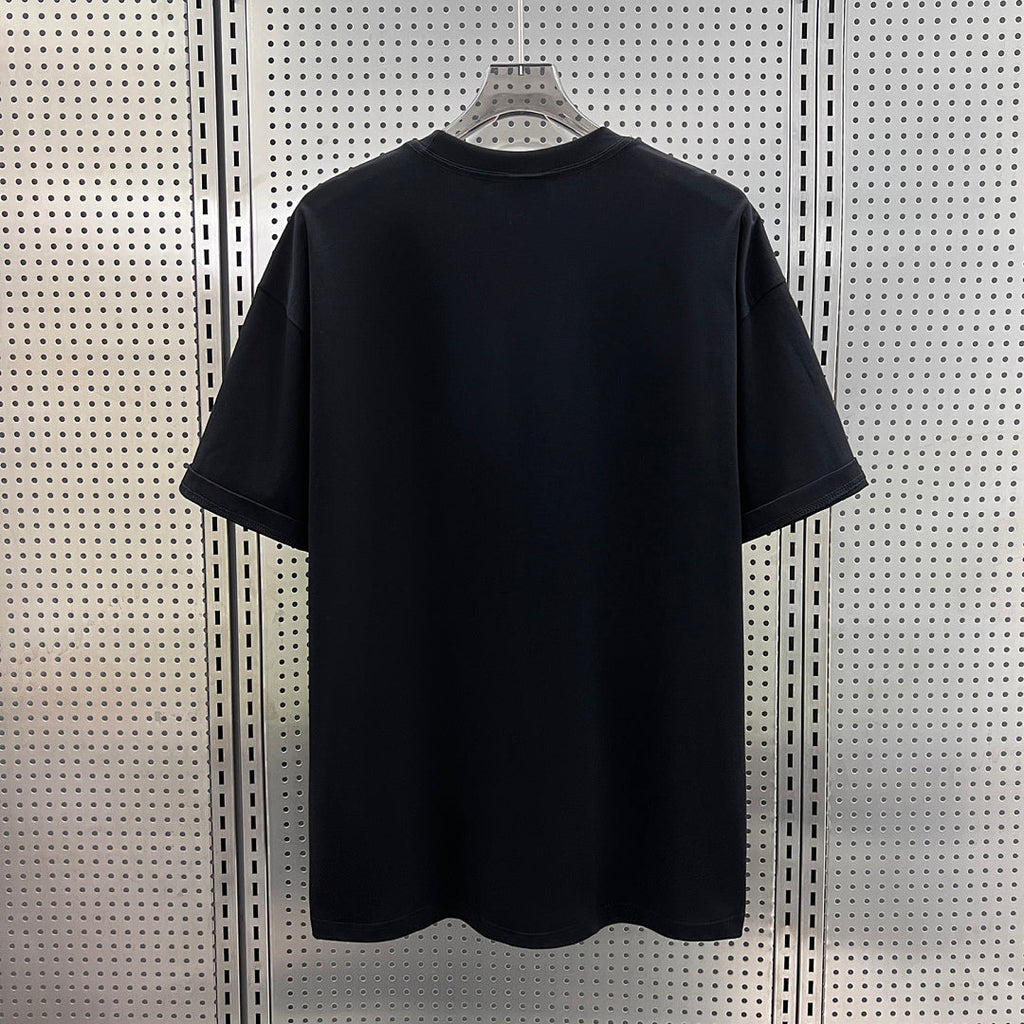 Corteiz Rules The World Graphic Oversized Tee – Black