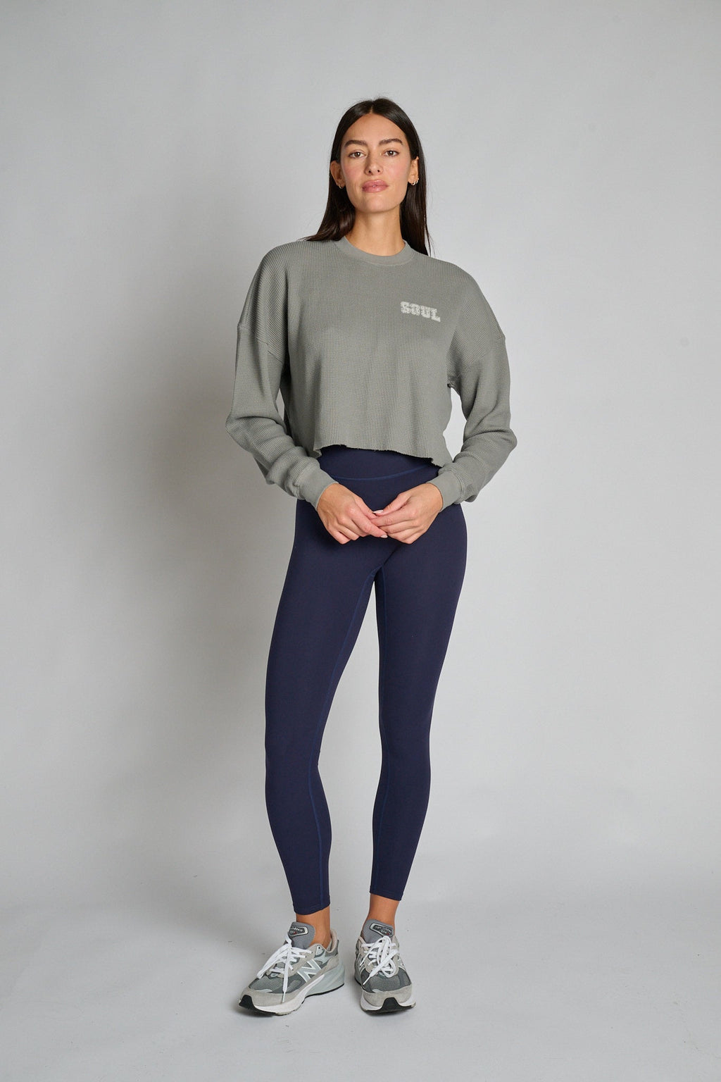Julia Long Sleeve Waffle