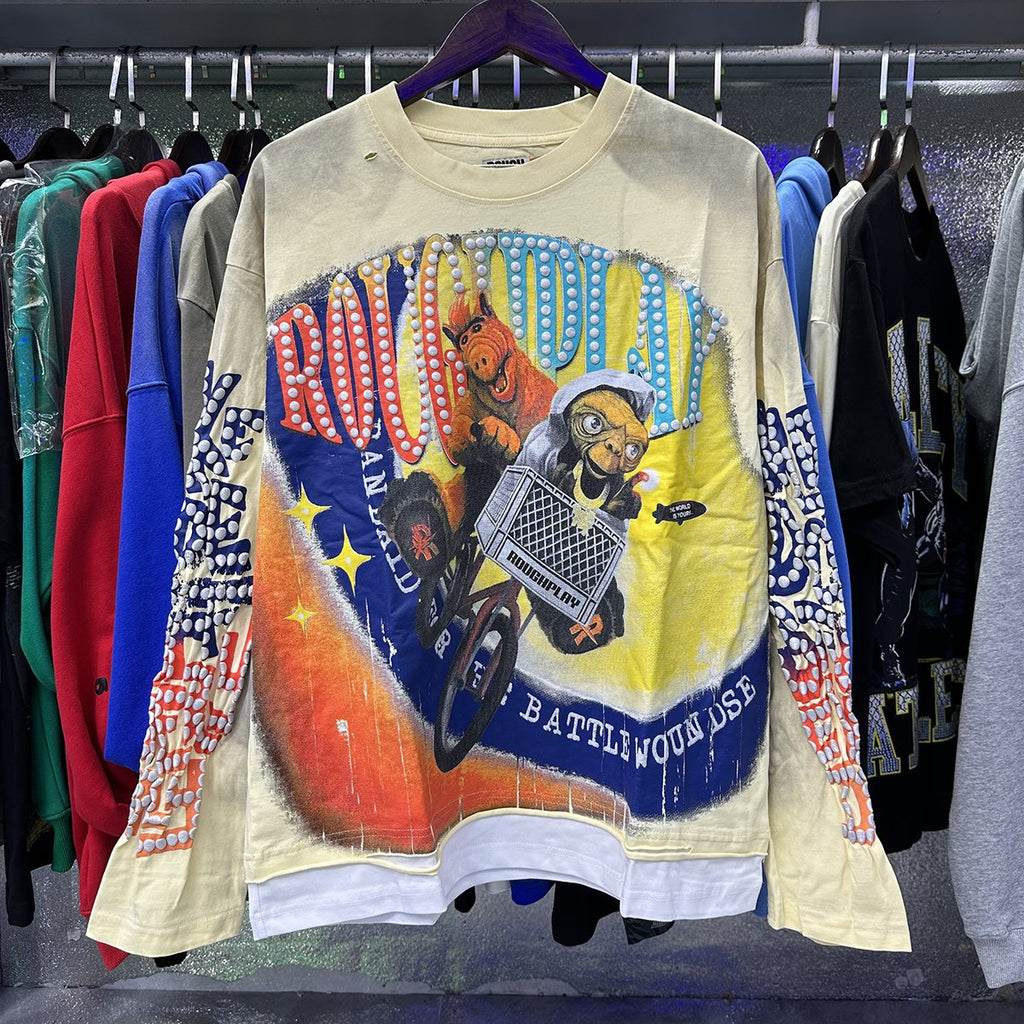 Rough Play E.T Graphic Long-Sleeve T-Shirt