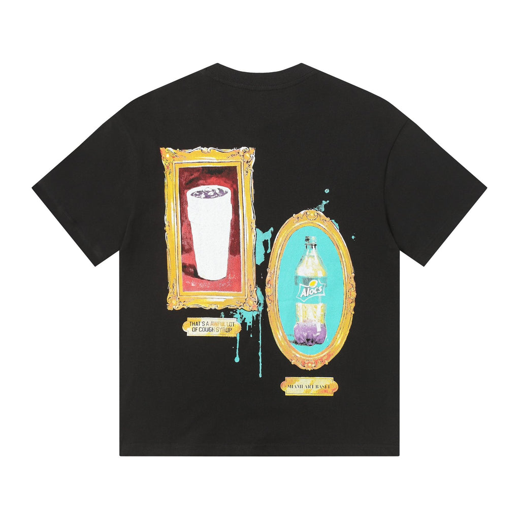 THAT'S A AWFUL LOT OF COUGH SYRUP Bottle Graphic T-Shirt