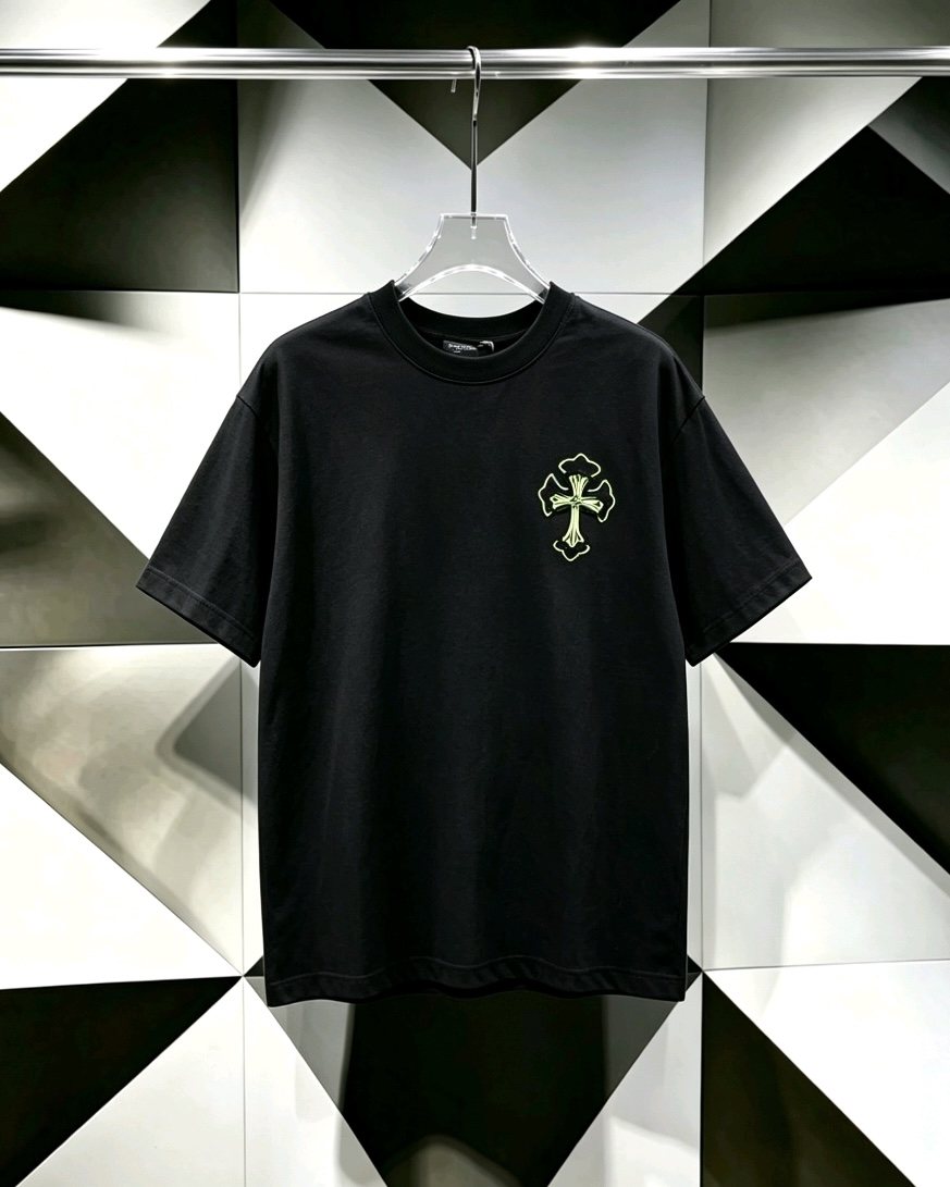 Chrome Hearts Cross Graphic Short-Sleeve T-Shirt