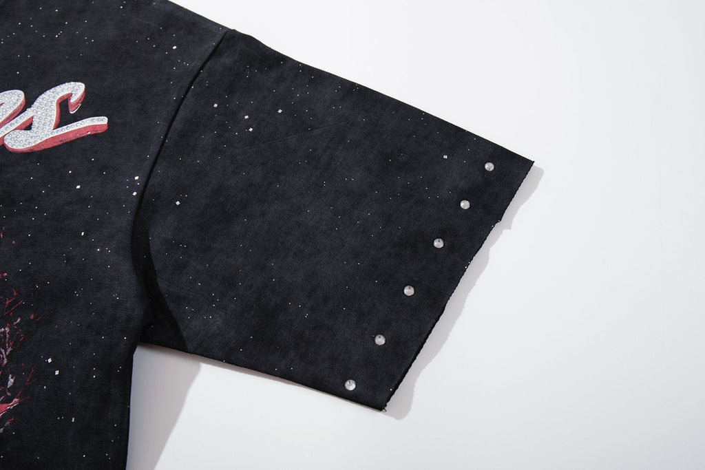 BKYS Revival Dreams Portrait Rhinestone T-Shirt