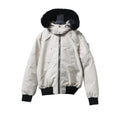 Moose Knuckles Original Ballistic Neoshear Bomber Jacket White