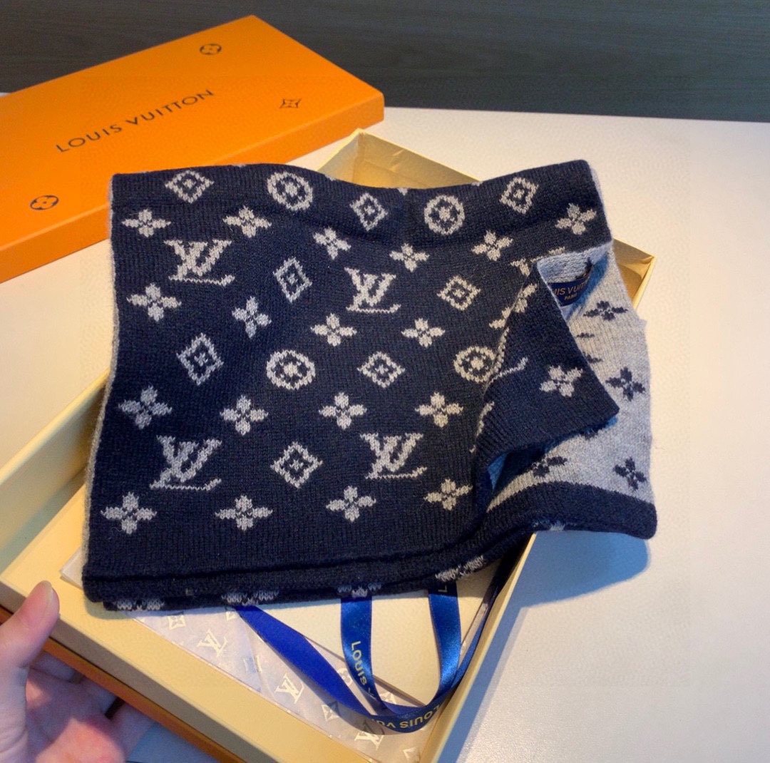 Louis Vuitton Reversible Monogram Scarf