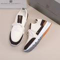 Brunello Cucinelli Contrast Low-Top Sneakers