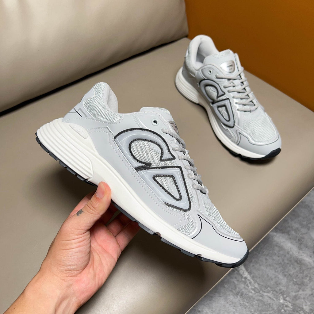 Dior White and Light Gray Sneakers