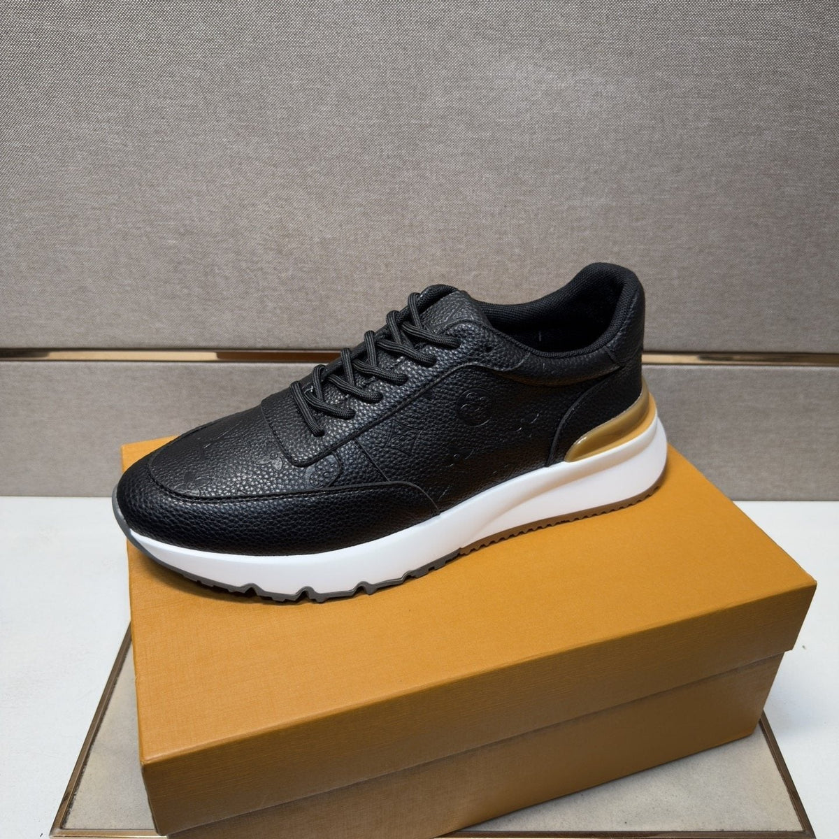 Louis Vuitton Men's Textured Low-Top Sneakers