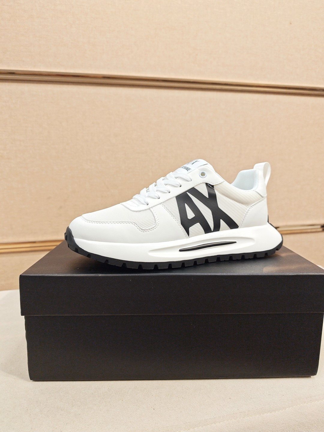 Armani A|X Graphic Lace-Up Sneakers